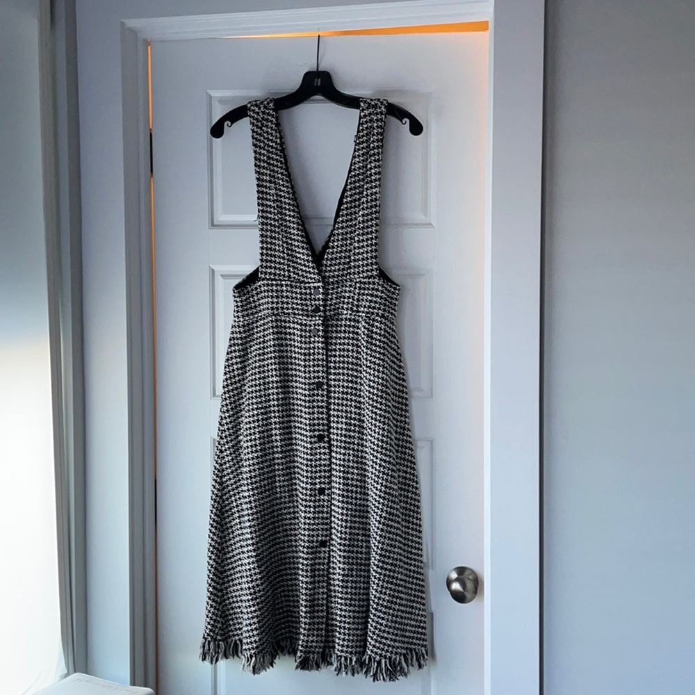 Zara Houndstooth Dress